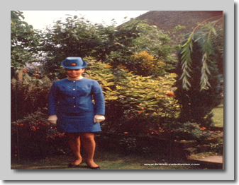 Davina in BUA's new uniform